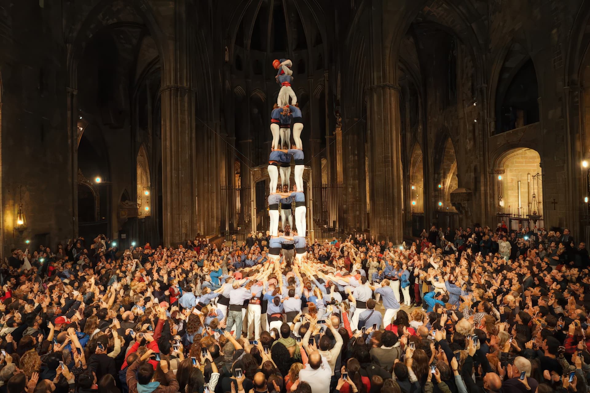 Castells in Catalonia