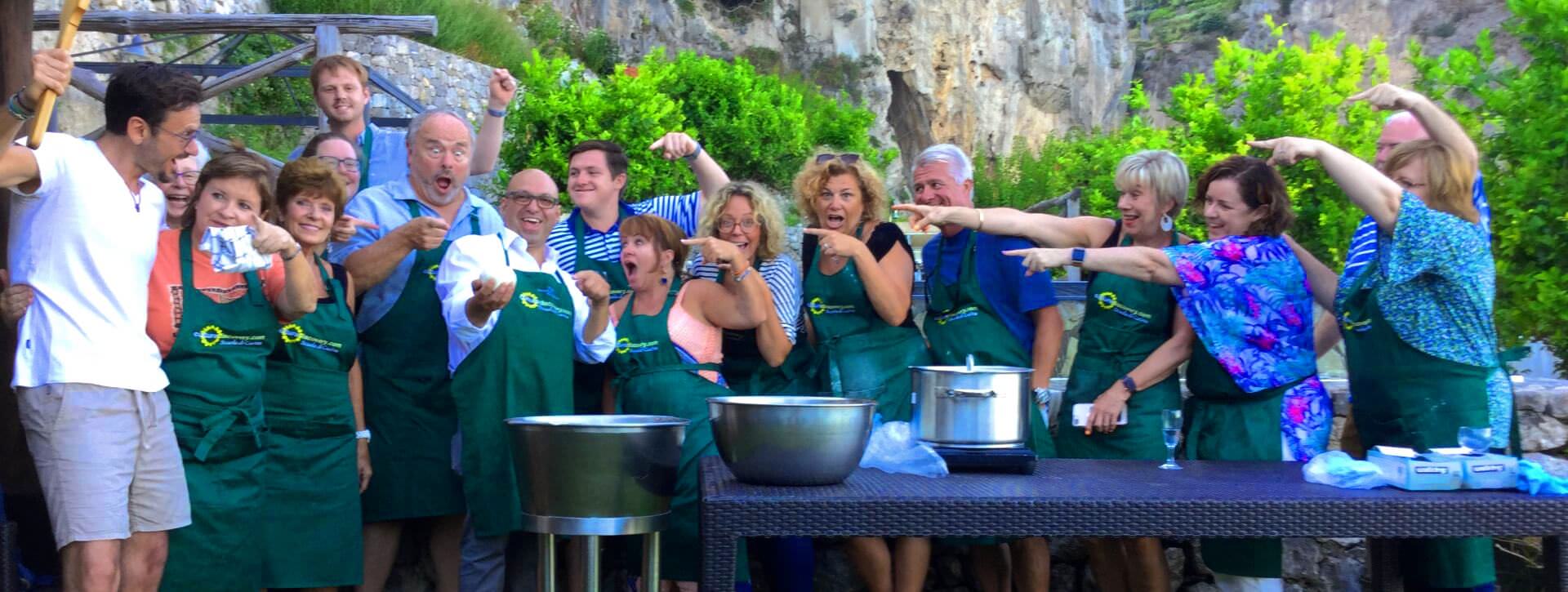 Making Mozzarella on the Amalfi Coast