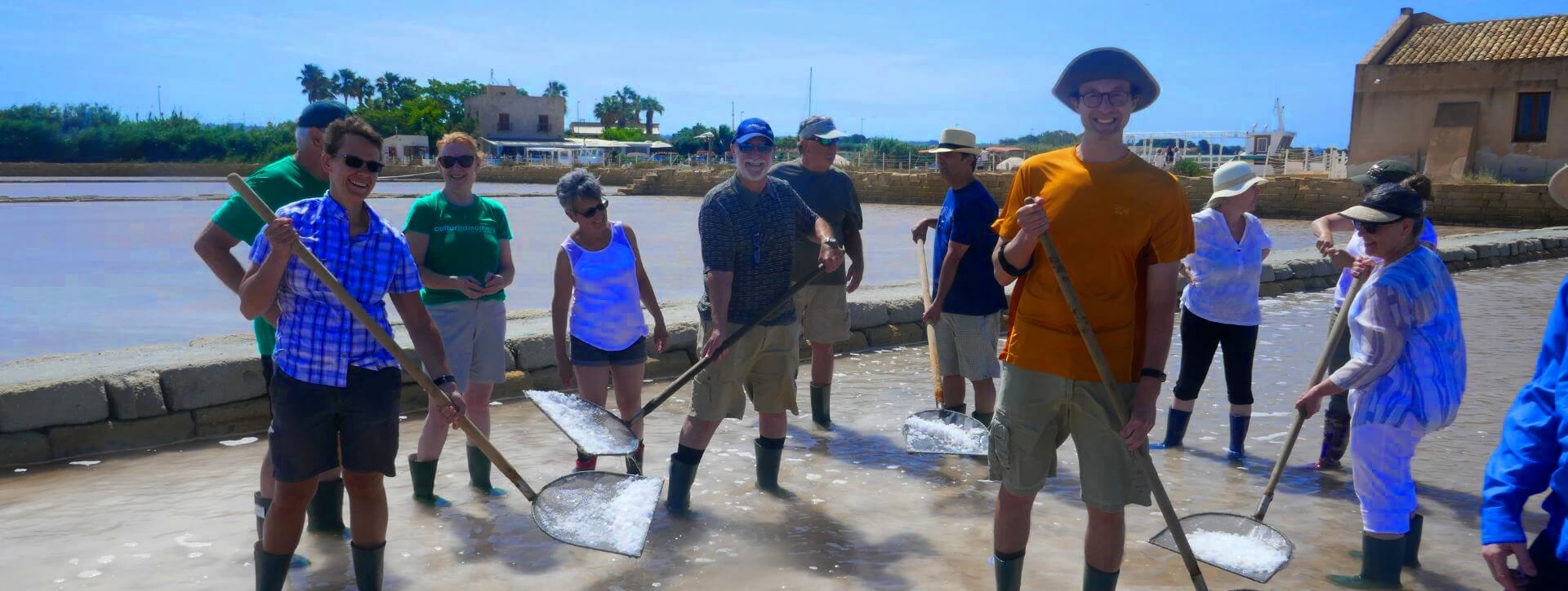 The Marsala Salt Flats