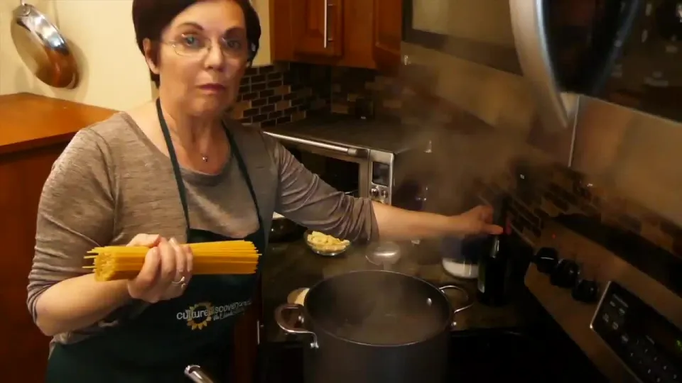 Paola Cooking Demo - Aglio Olio e Peperoncino