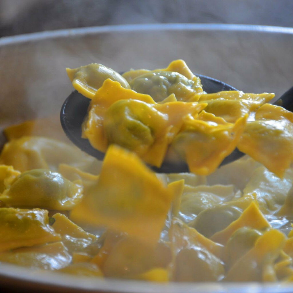 Lemon Ricotta Ravioli with Butter & Sage