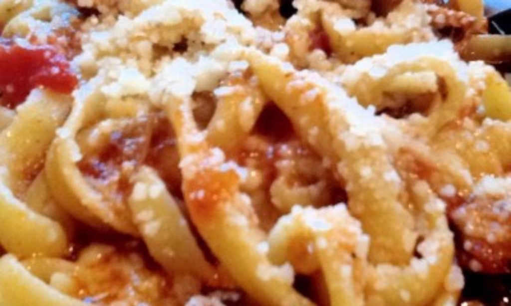 Pici Pasta with Fennel Pollen and Ragu