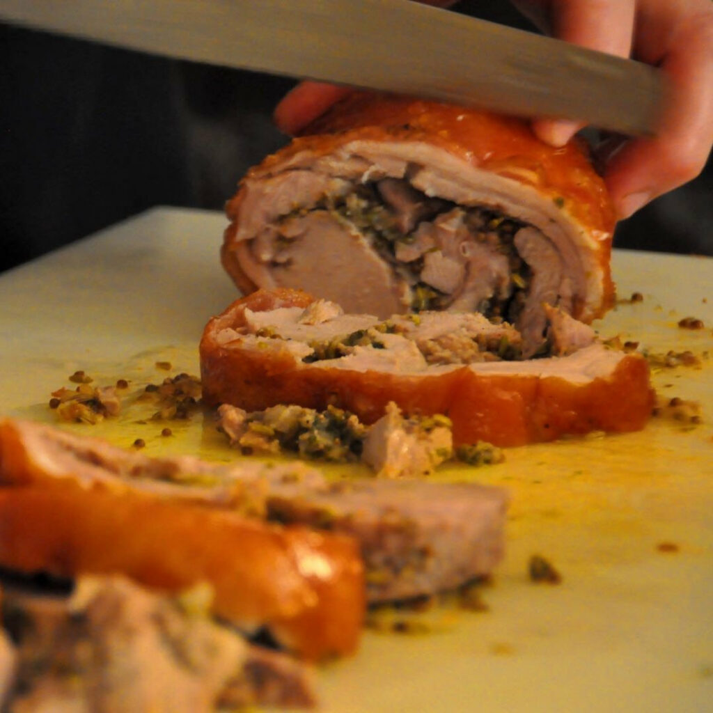 Porchetta – Italian Roasted Suckling Pig