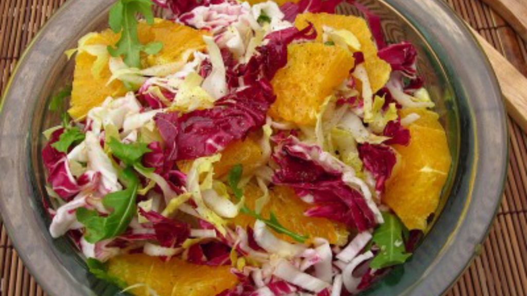 Radicchio, Orange, and Walnut Salad